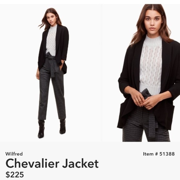 Wilfred Chavelier Blazer in Black - Picture 9 of 9